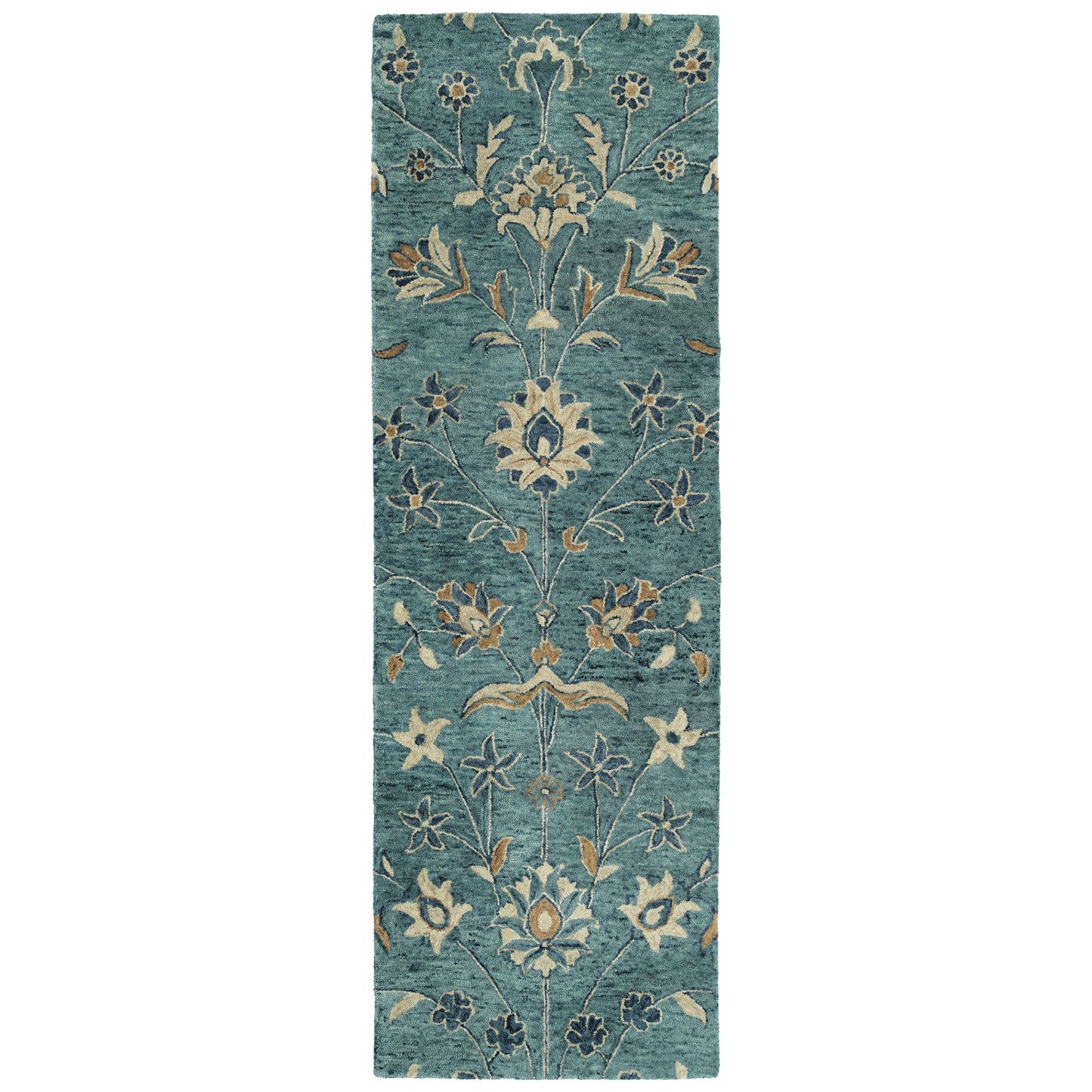 Kaleen Chancellor Collection Dark Blue Runner 2'6" x 8'
