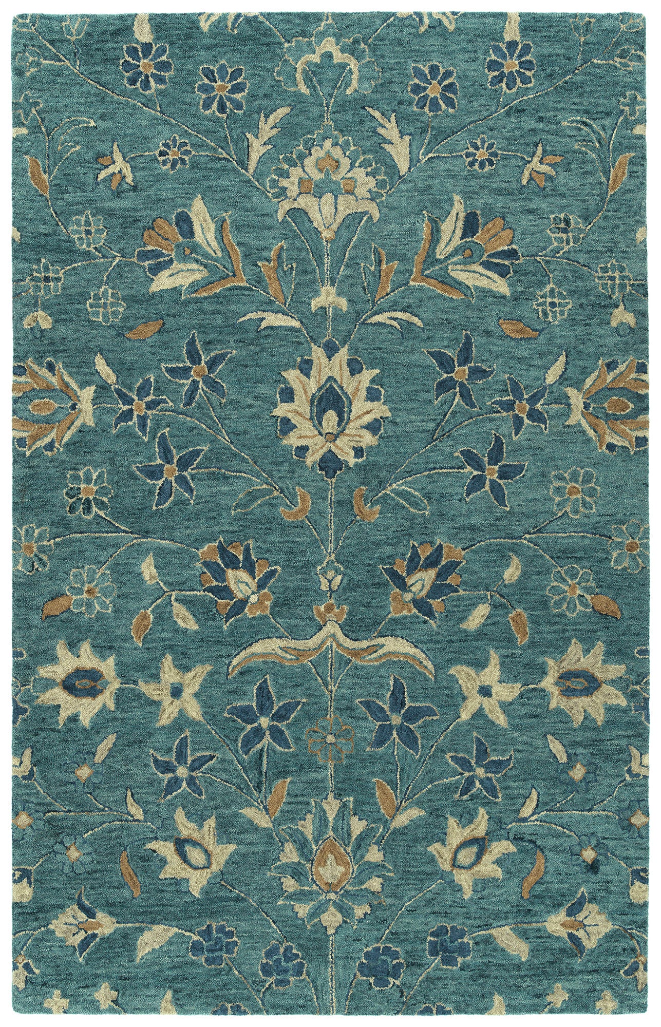 Kaleen Chancellor Collection Dark Blue Runner 2'6" x 8'