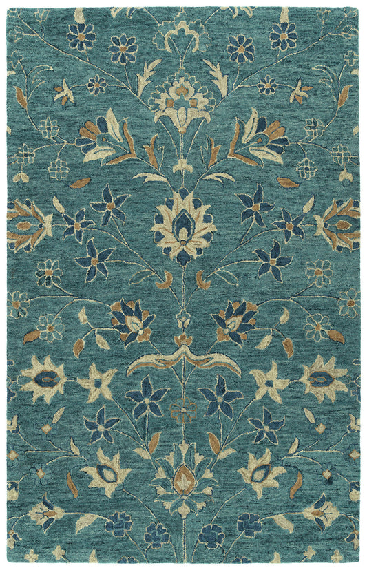Kaleen Chancellor Collection Dark Blue Area Rug 5' x 7'9"
