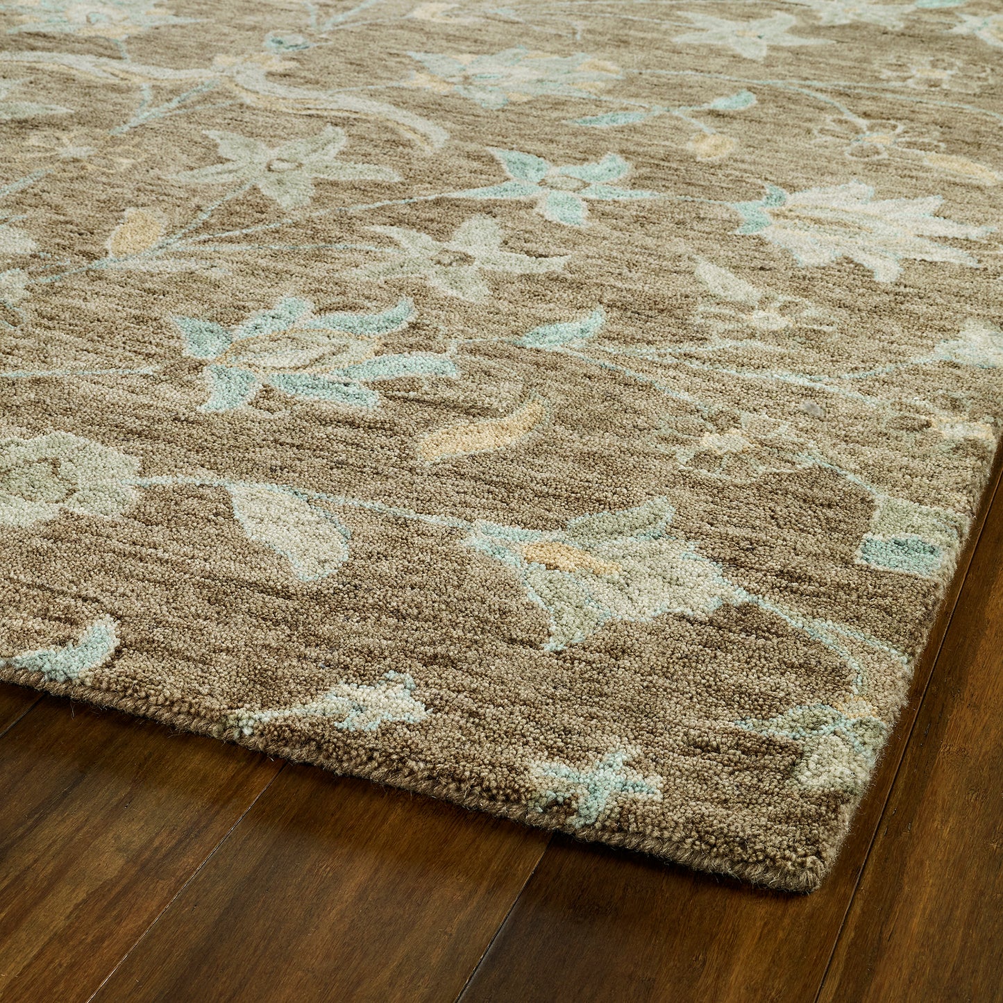 Kaleen Chancellor Collection Dark Lightbrown Area Rug 4' x 6'