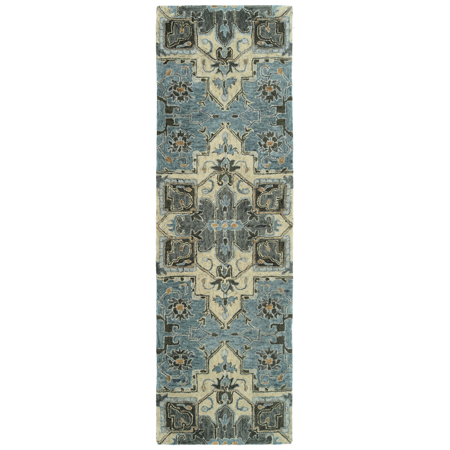 Kaleen Chancellor Collection Light Blue Throw Rug 2' x 3'