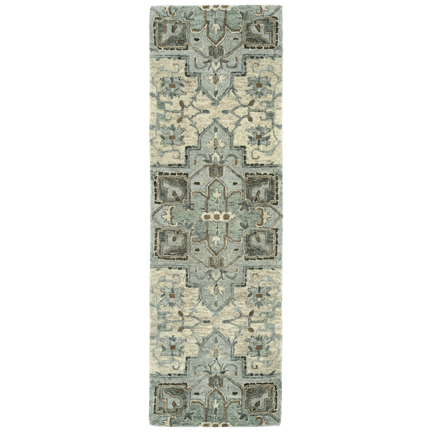 Kaleen Chancellor Collection Light Spa Runner 2'6" x 8'