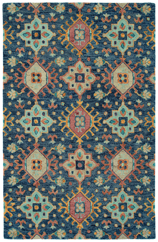 Kaleen Chancellor Collection Dark Navy Area Rug 9' x 12'