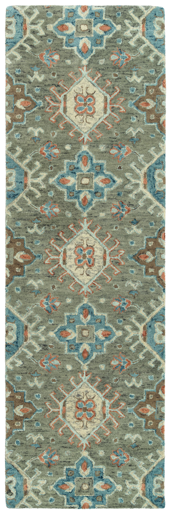 Kaleen Chancellor Collection Gray Sage Area Rug 9' x 12'