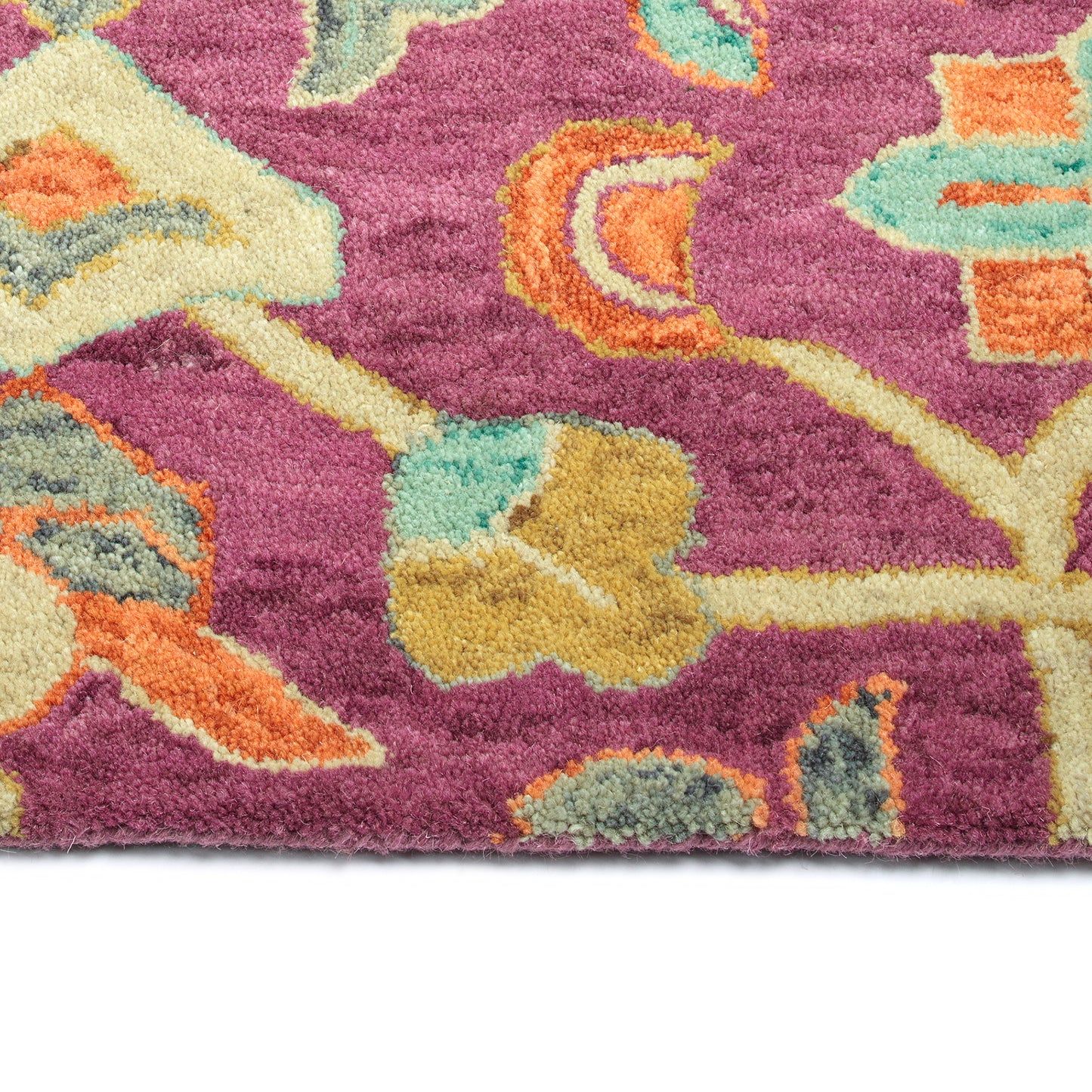 Kaleen Chancellor Collection Dark Plum Throw Rug 2' x 3'