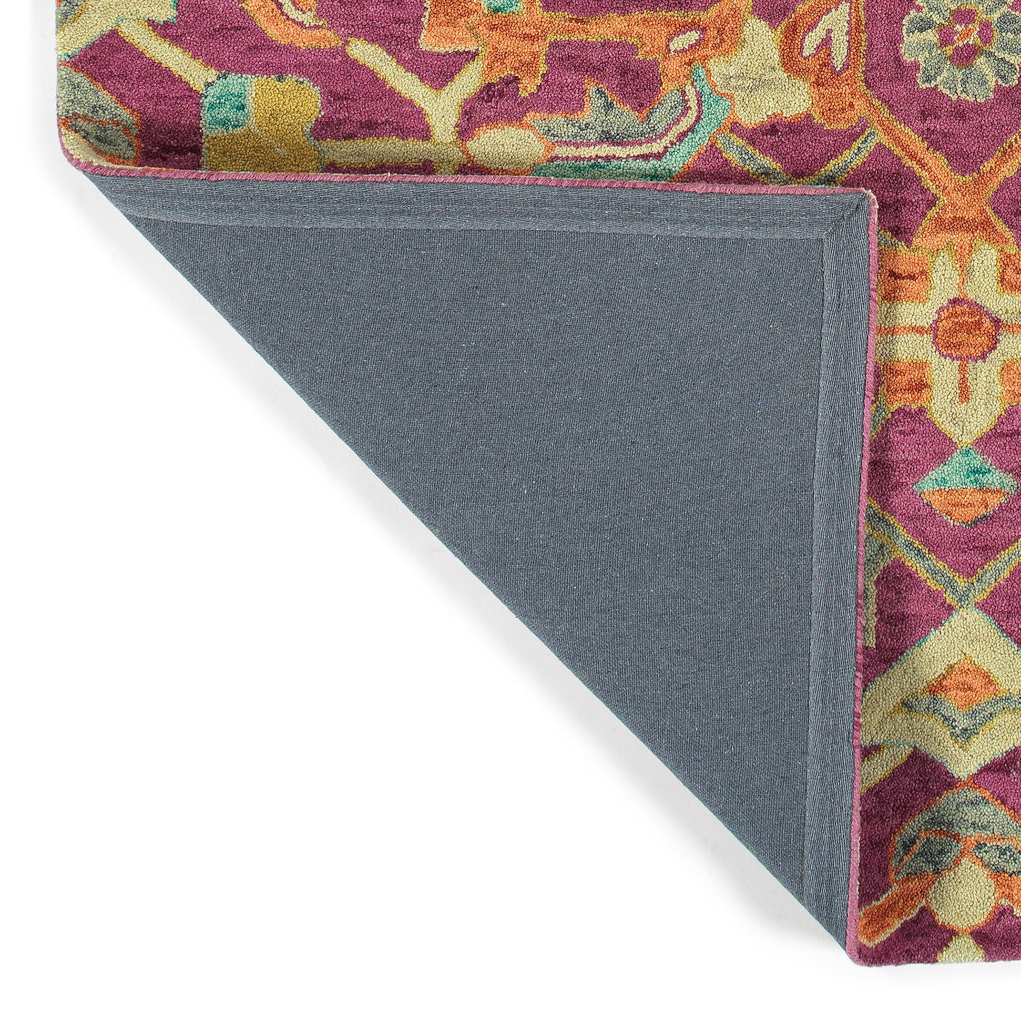 Kaleen Chancellor Collection Dark Plum Throw Rug 2' x 3'