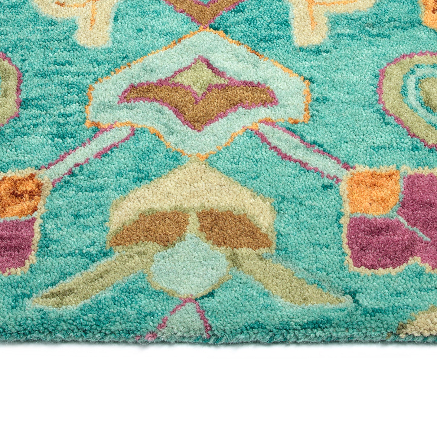 Kaleen Chancellor Collection Dark Teal Throw Rug 2' x 3'