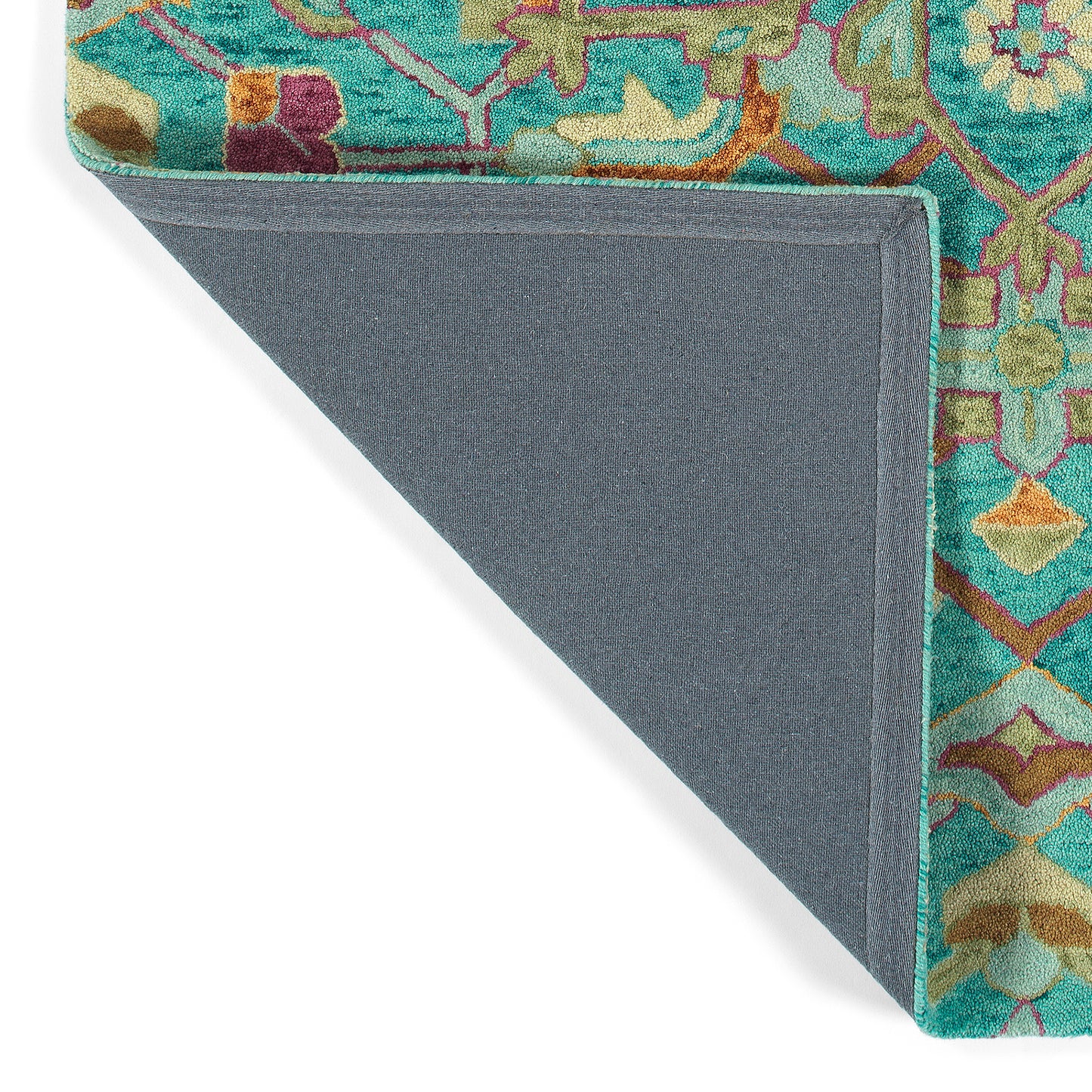 Kaleen Chancellor Collection Dark Teal Throw Rug 2' x 3'