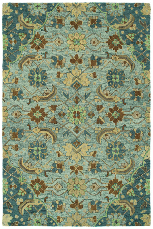 Kaleen Chancellor Collection Light Light Blue Area Rug 8' x 10'