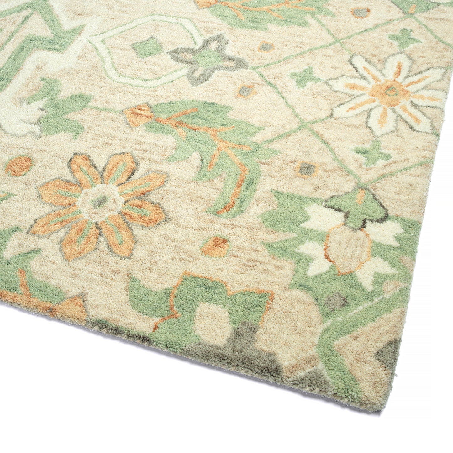 Kaleen Chancellor Collection Sand Sage Runner 2'6" x 8'