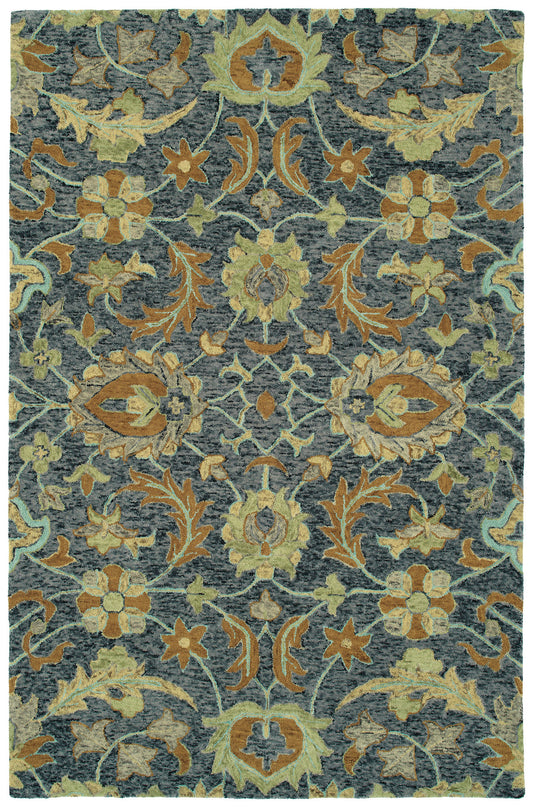 Kaleen Chancellor Collection Denim Navy Area Rug 4' x 6'