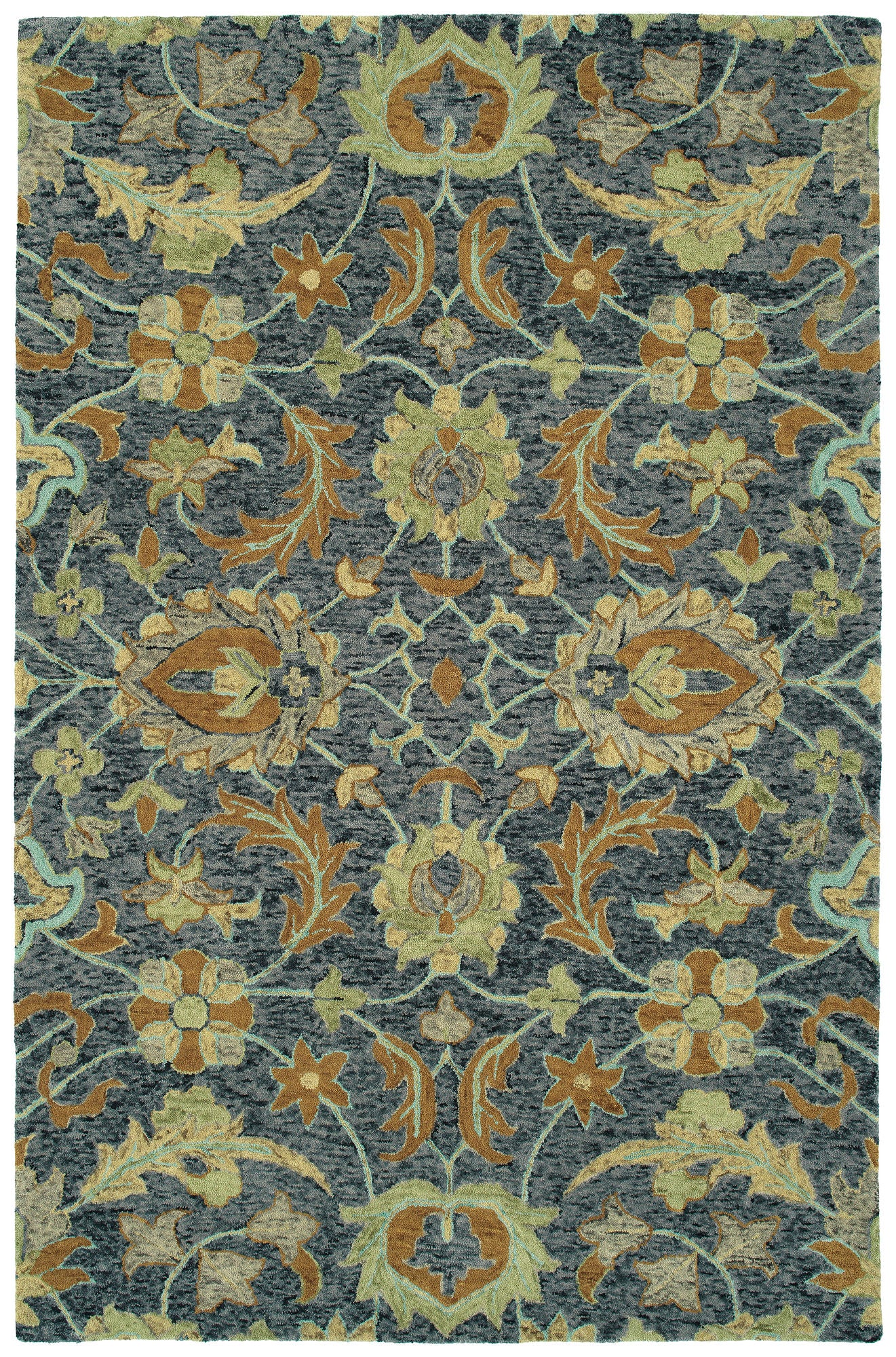 Kaleen Chancellor Collection Denim Navy Throw Rug 2' x 3'