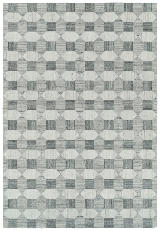 Kaleen Chaps Collection CHP03-75 Grey Area Rug 4' x 6'