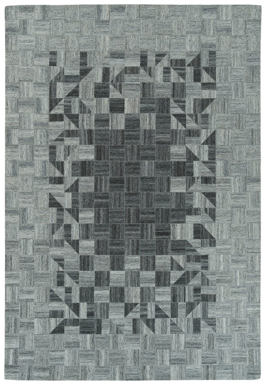 Kaleen Chaps Collection CHP04-75 Grey Area Rug 5' x 7'9"