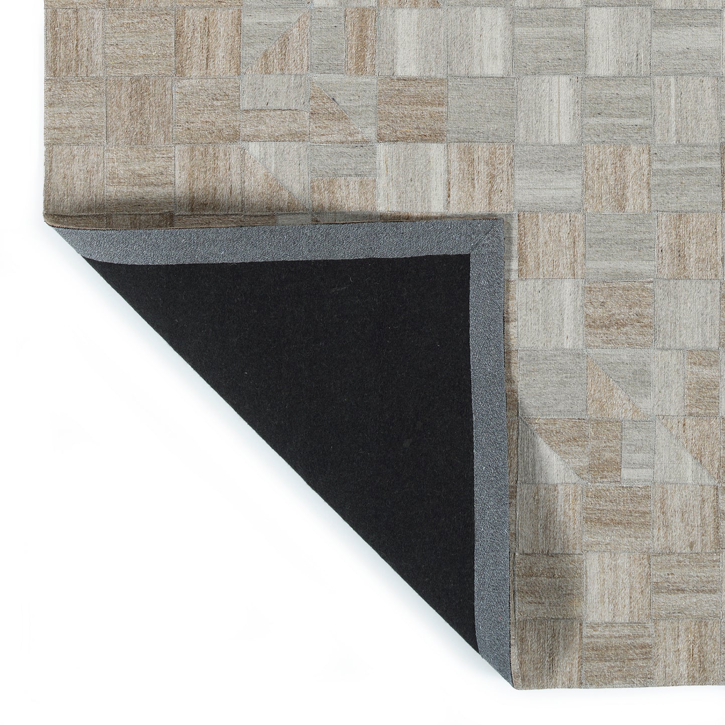 Kaleen Chaps Collection Light Beige Throw Rug 2' x 3'