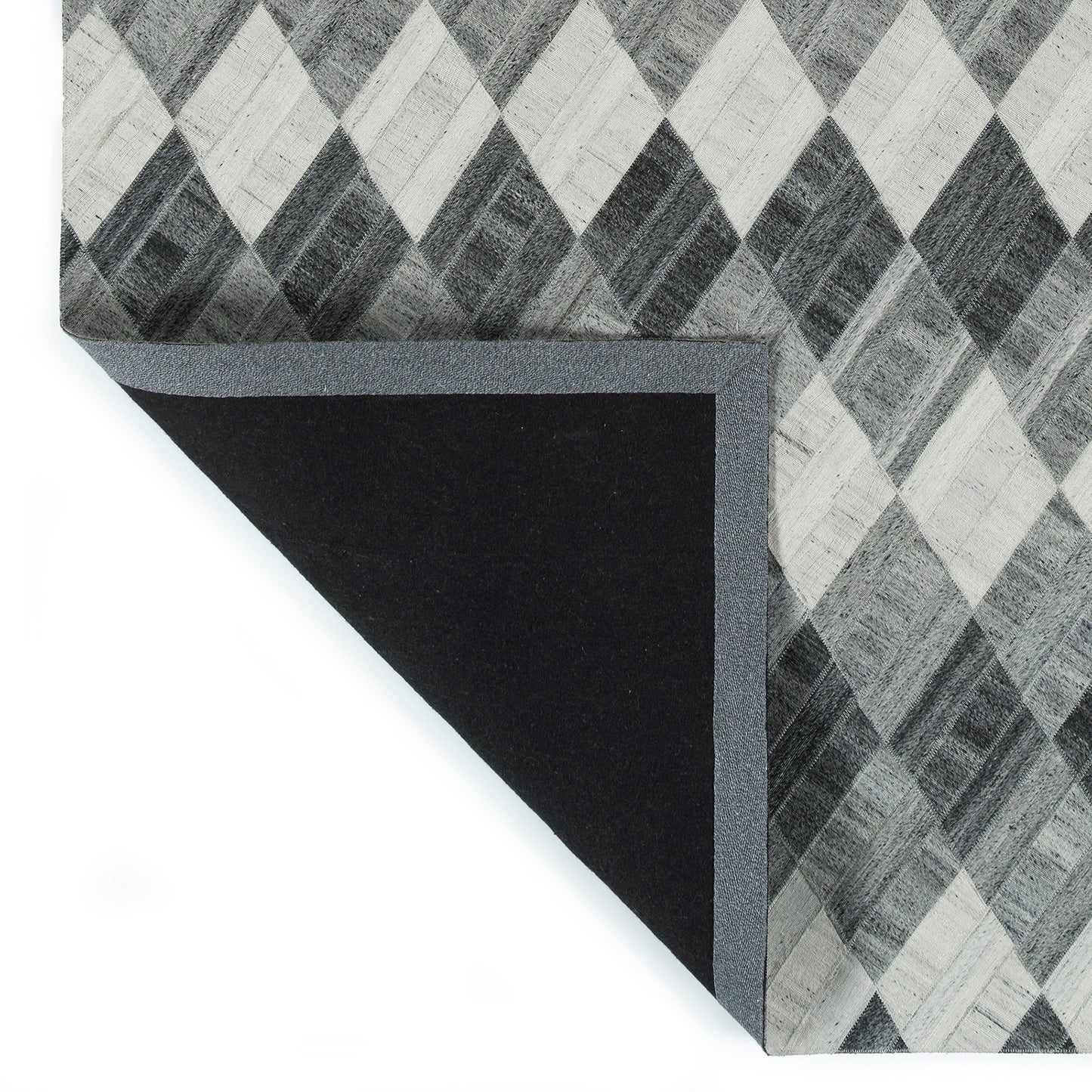 Kaleen Chaps Collection CHP08-38 Charcoal Throw Rug 2' x 3'