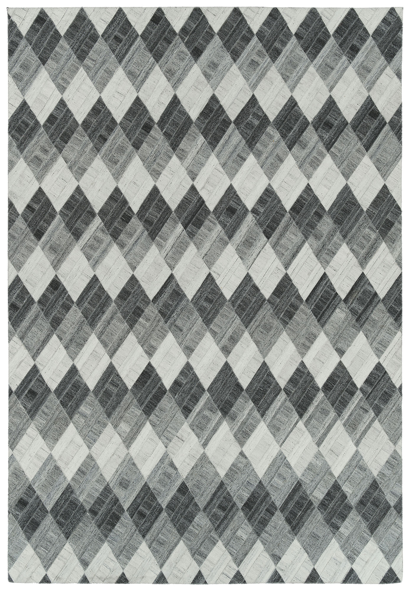 Kaleen Chaps Collection CHP08-38 Charcoal Throw Rug 2' x 3'