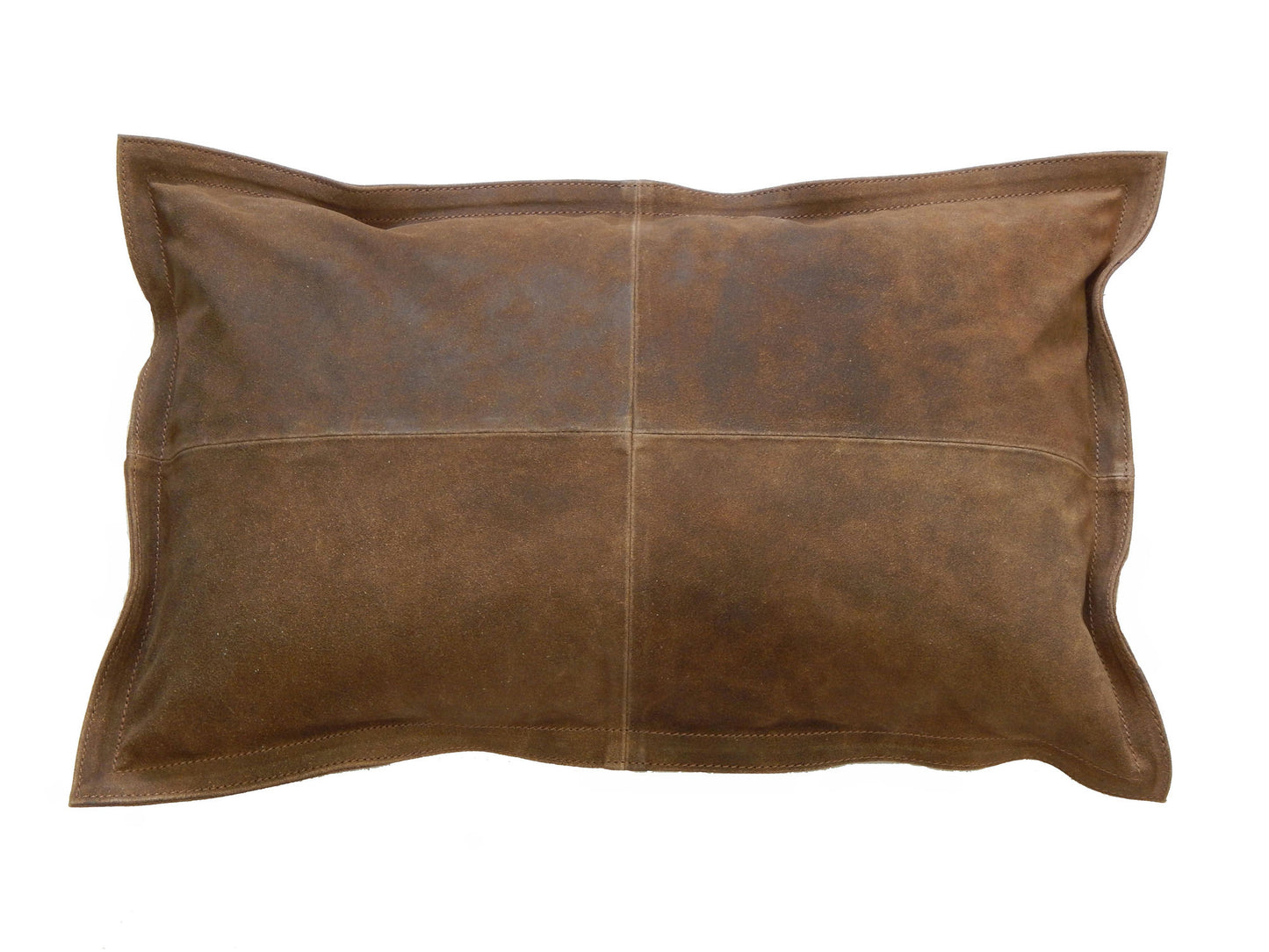 Cushion Cowhide Vintage Chestnut 15x23"