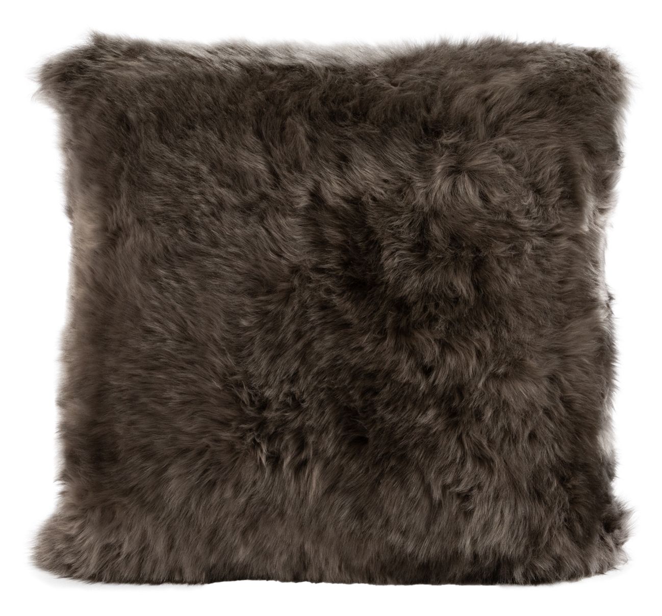 Cushion Longwool 20" Flax FOSSIL