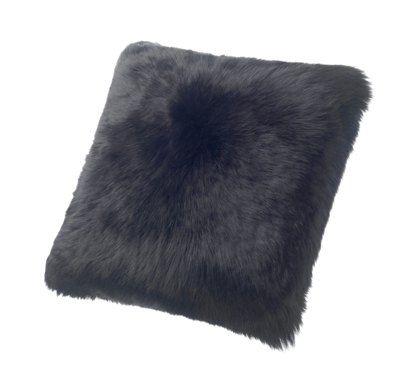 Cushion Longwool 24" Flax BLACK