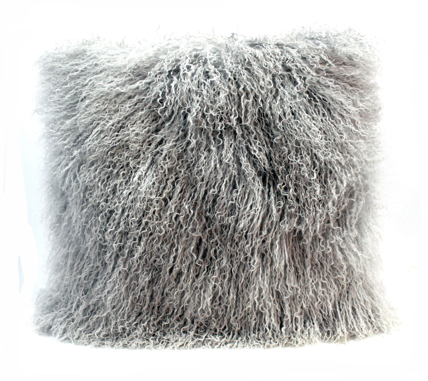 Cushion Longwool Tibetan 20" SILVER