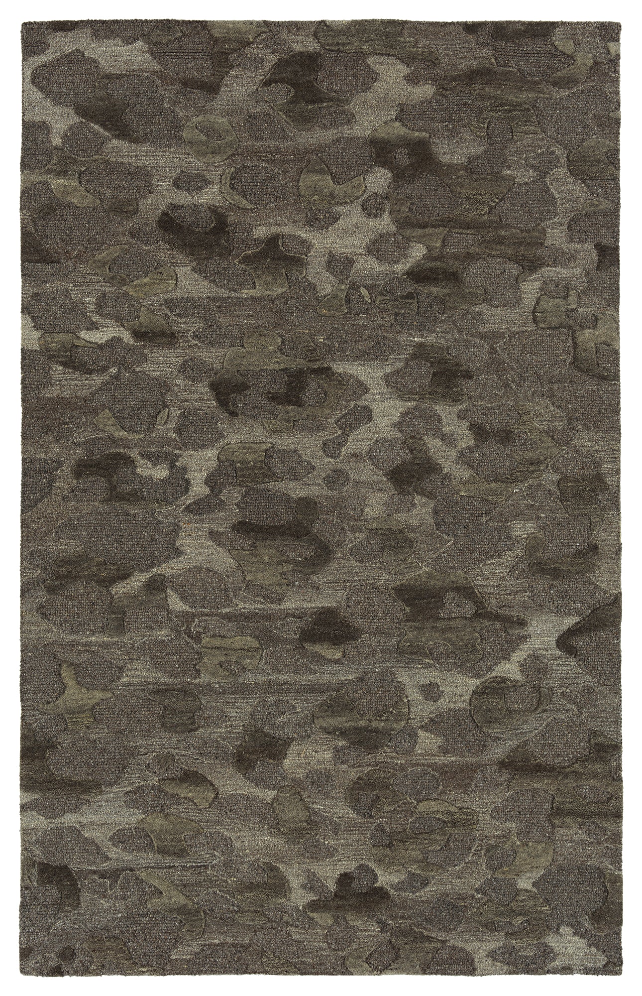 Kaleen Calvin Collection Dark Mushroom Area Rug 9'6" x 13'