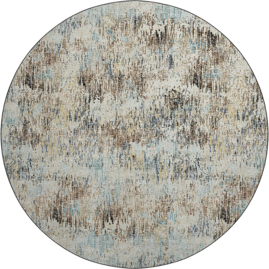 Camberly CM1 Driftwood 8' x 8' Round Rug