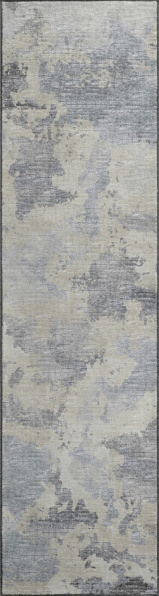 Camberly CM2 Graphite 2'3" x 7'6" Runner Rug
