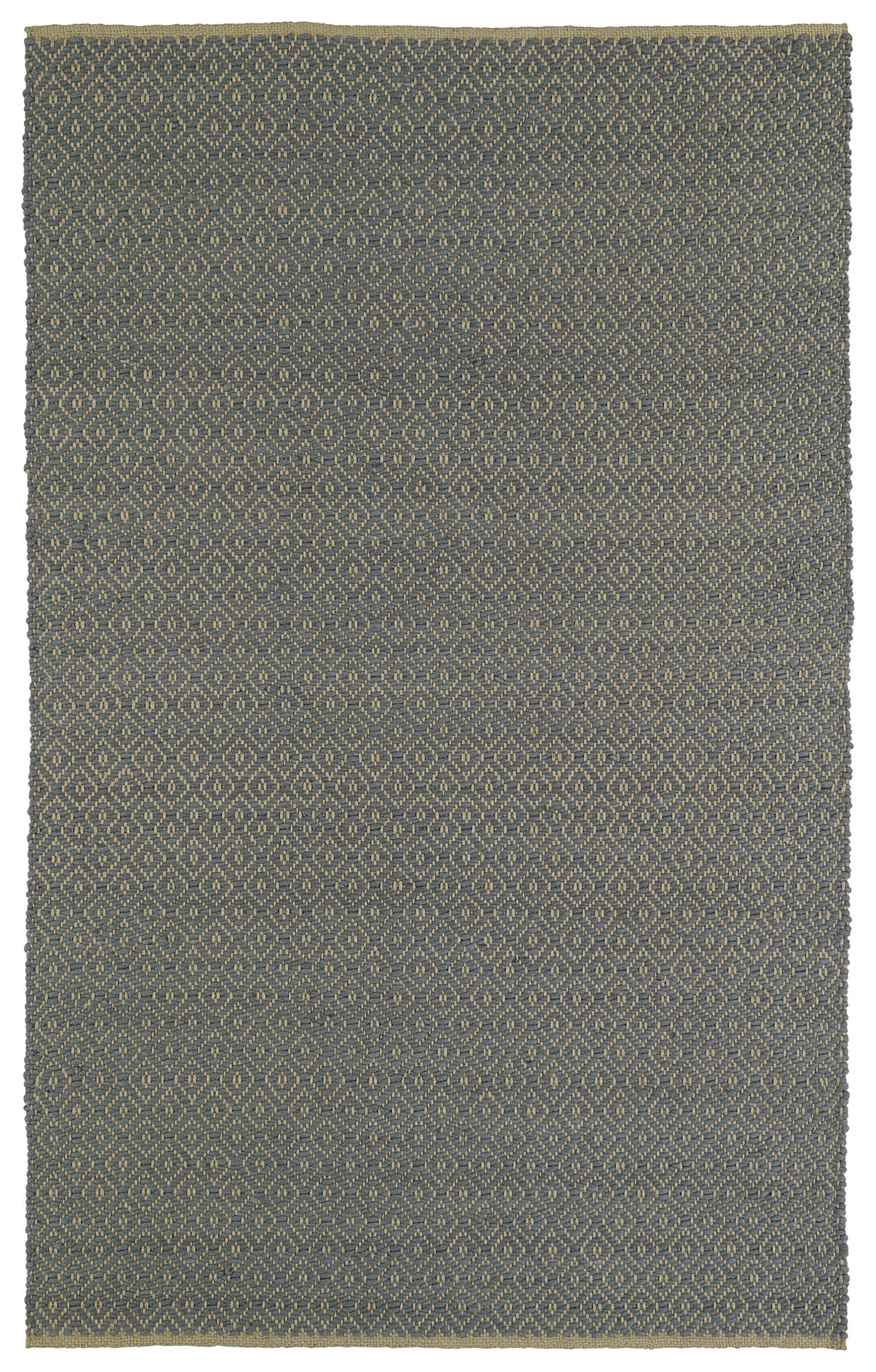 Kaleen Colinas Collection Slate Khaki Throw Rug 3' x 5'
