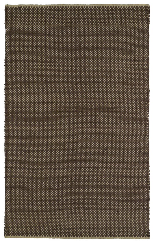 Kaleen Colinas Collection Dark Chocolate Area Rug 8' x 10'