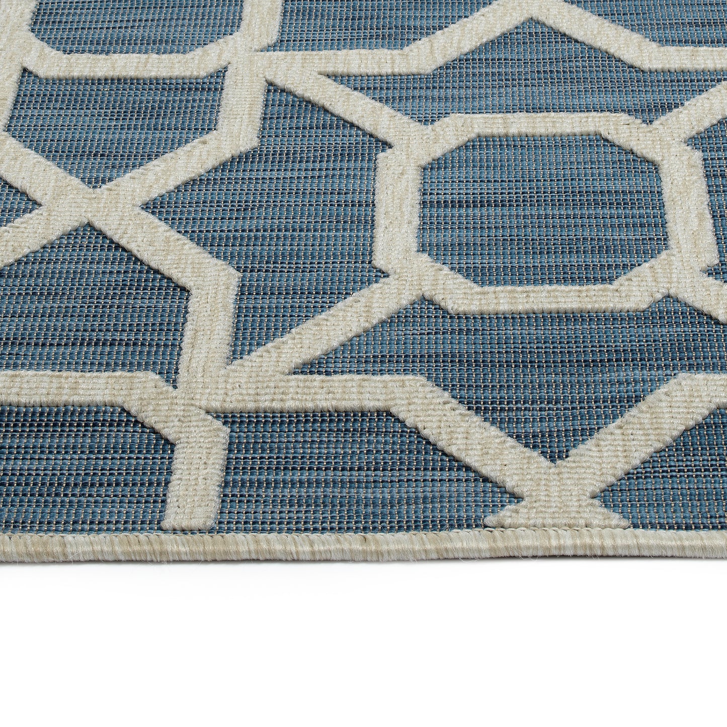Kaleen Cove Collection COV01-17 Blue Area Rug 7'10" x 10'