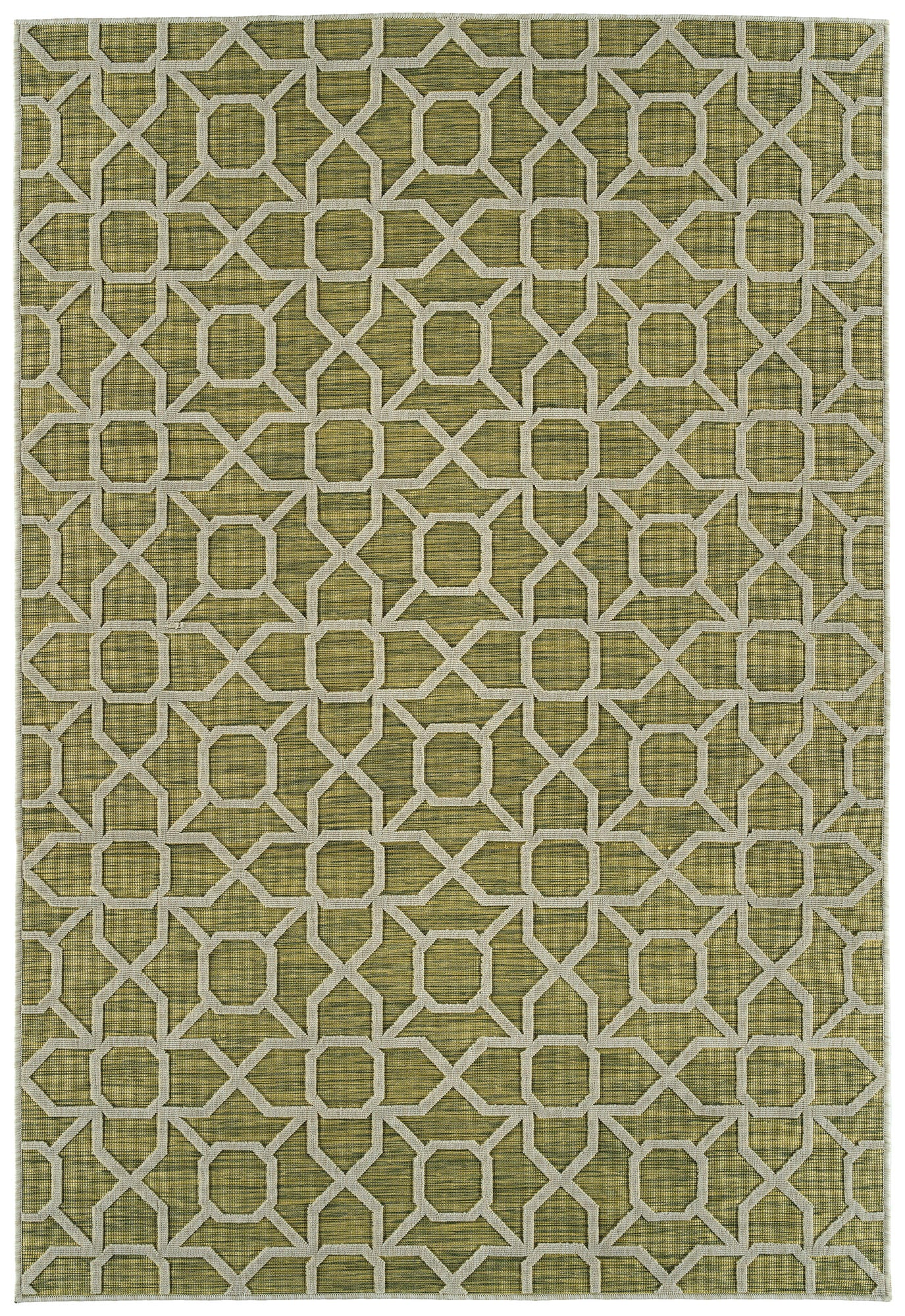 Kaleen Cove Collection COV01-96 Lime Green Area Rug 7'10" x 10'