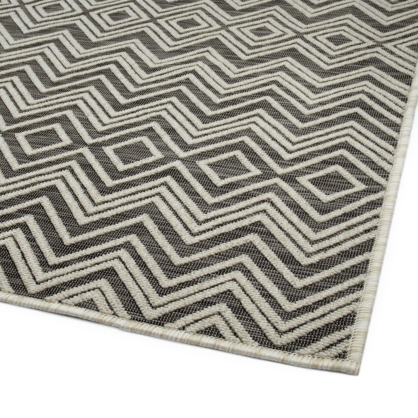 Kaleen Cove Collection Dark Mocha Runner 2' x 6'