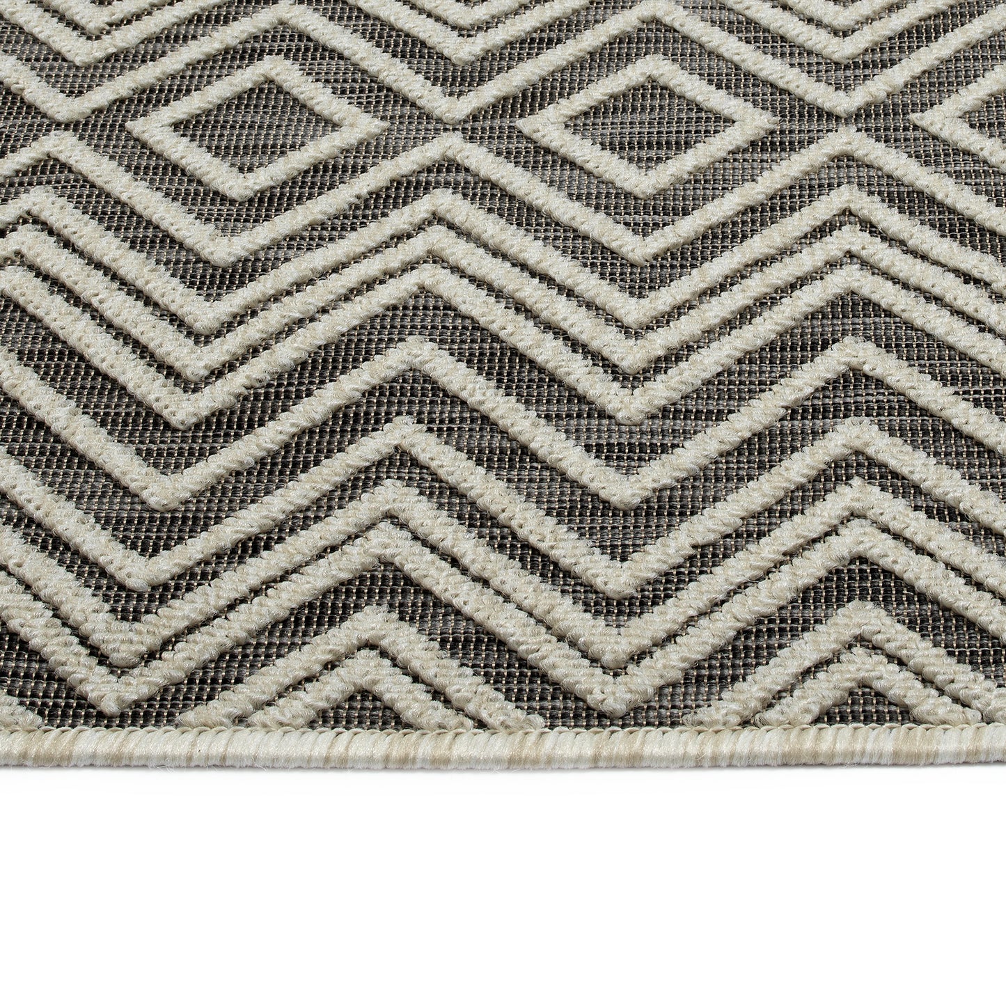 Kaleen Cove Collection Dark Mocha Runner 2' x 6'