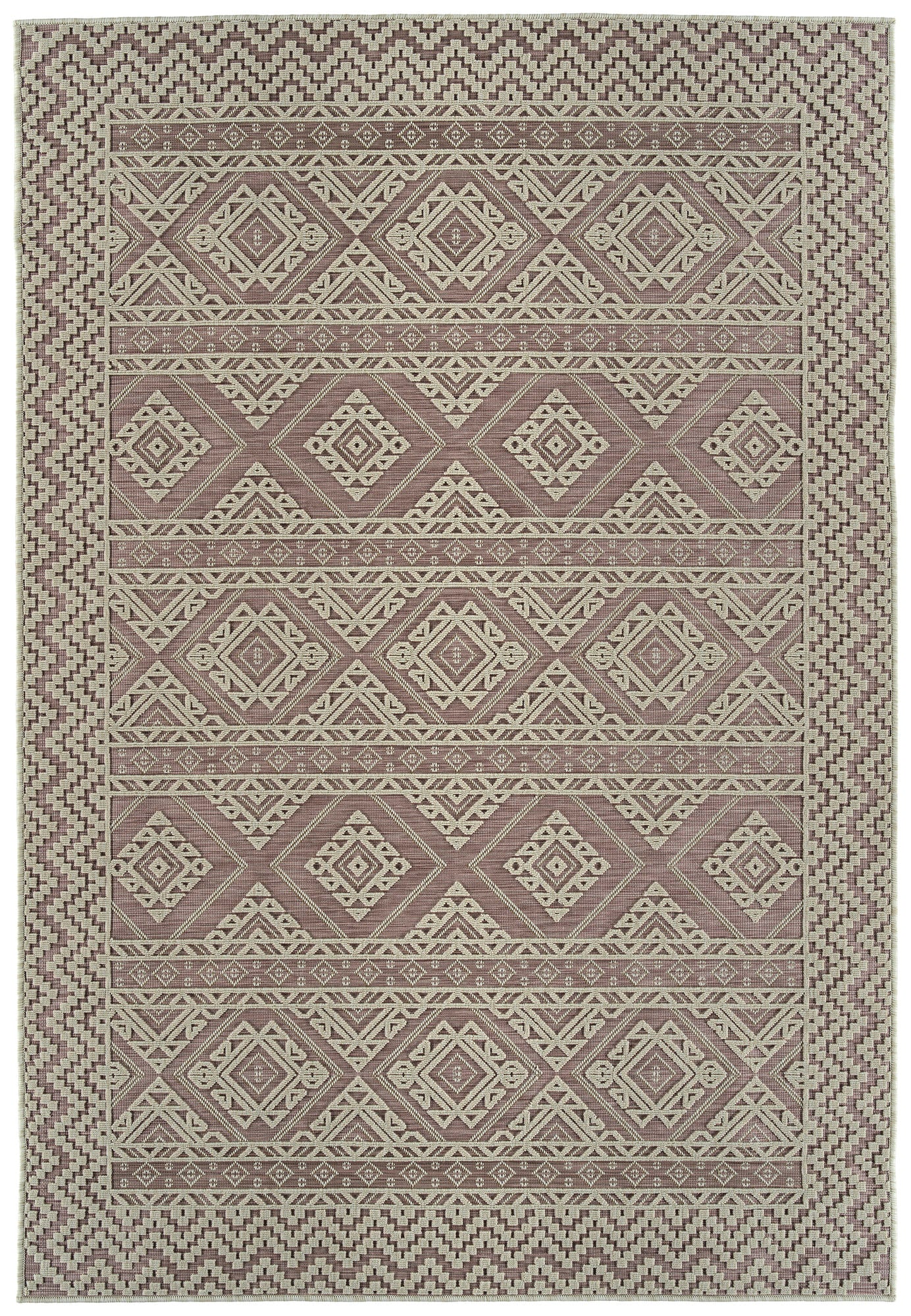 Kaleen Cove Collection COV08-92 Pink Runner 2' x 6'