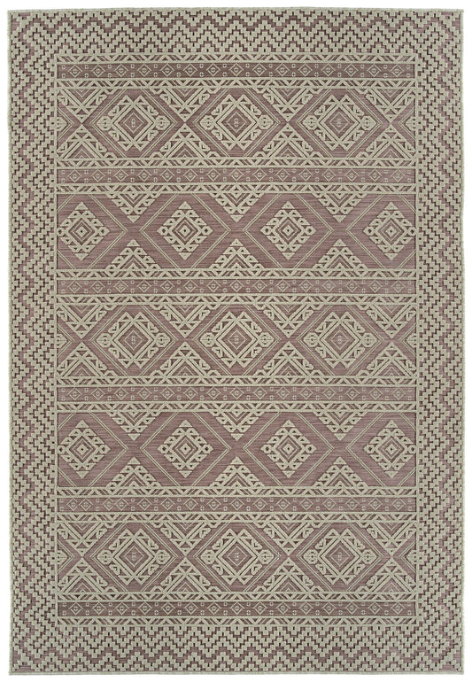 Kaleen Cove Collection COV08-92 Pink Area Rug 7'10" x 10'