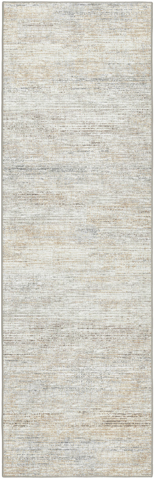 Ciara CR1 Linen 2'6" x 12' Runner Rug