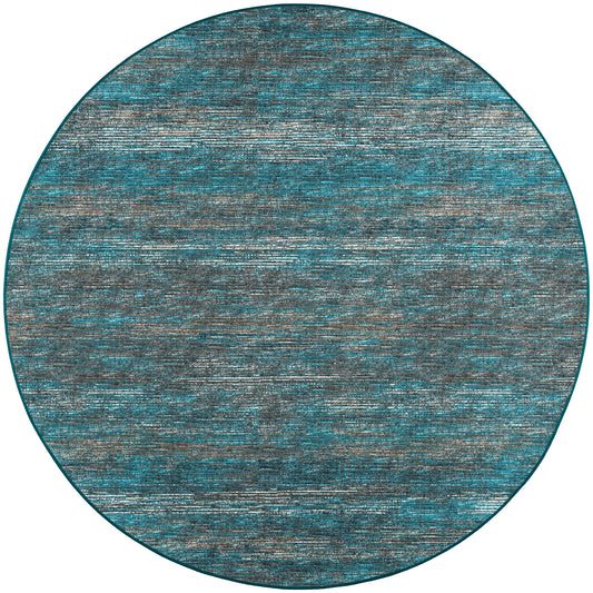 Ciara CR1 Navy 10' x 10' Round Rug