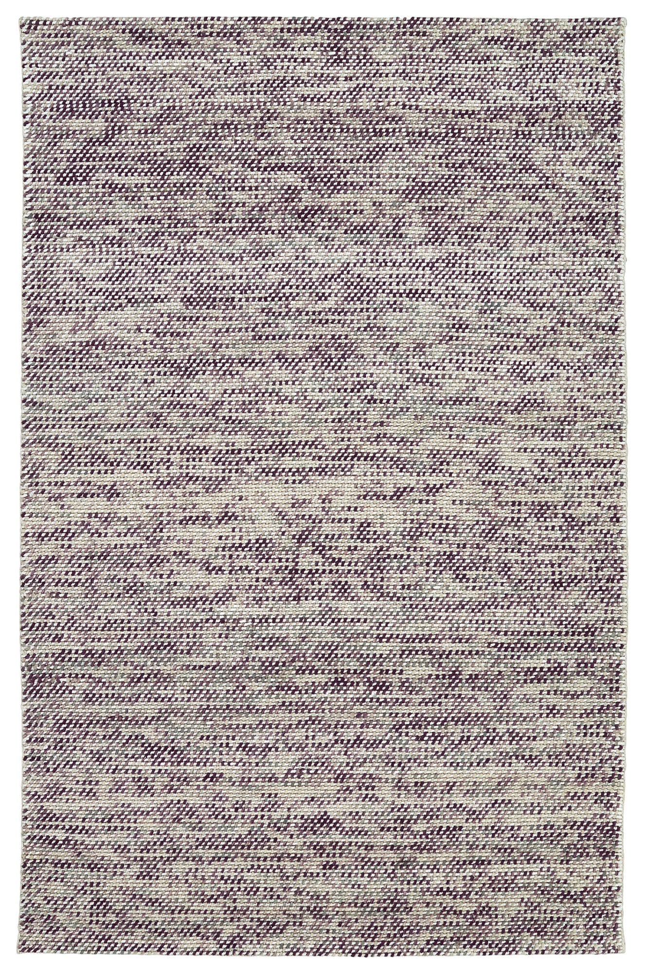 Kaleen Cord Collection Light Purple Throw Rug 2' x 3'