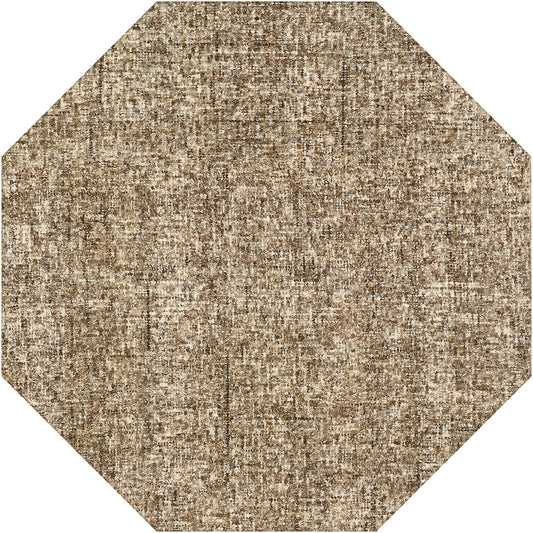 Calisa CS5 Coffee 8' x 8' Octagon Rug