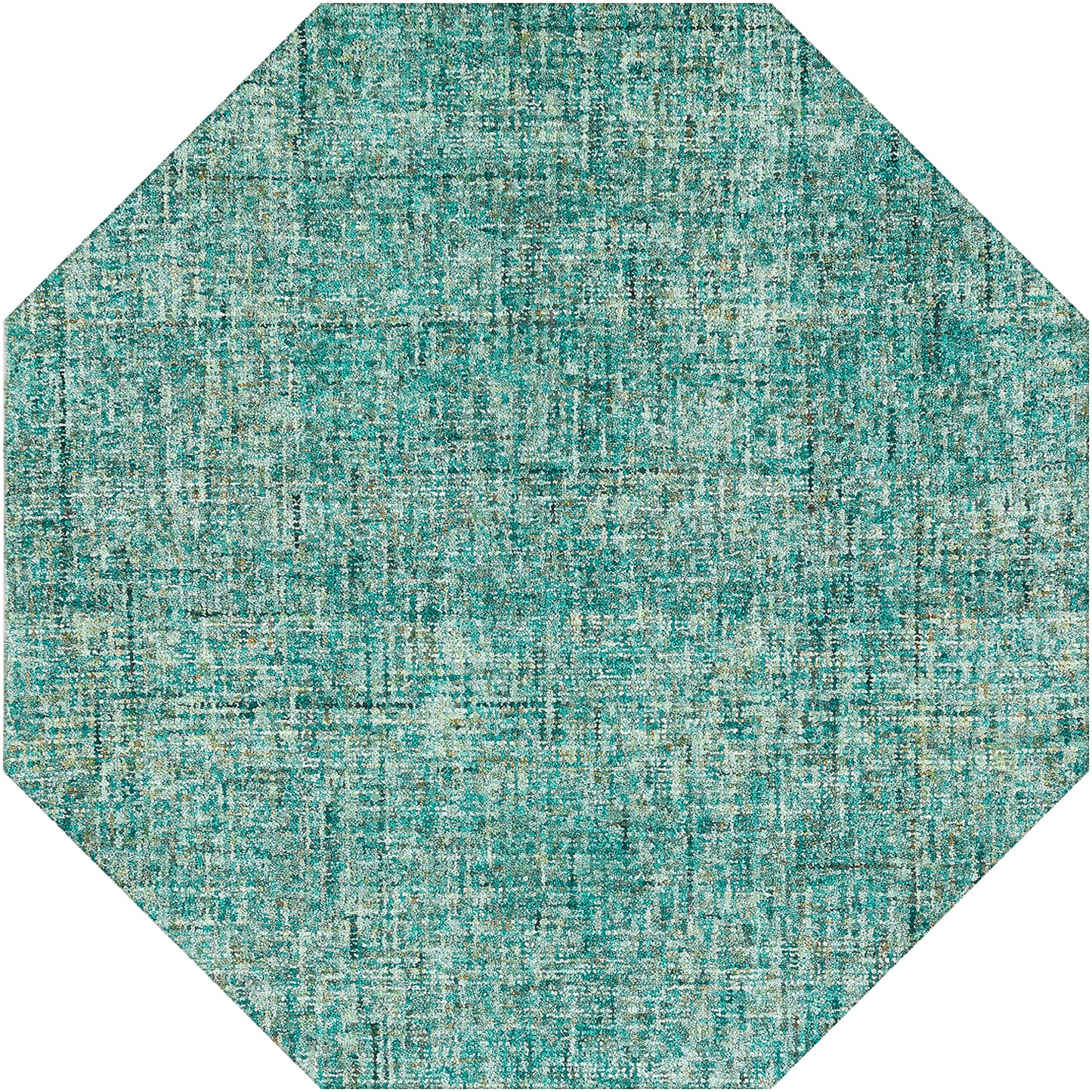 Calisa CS5 Turquoise 8' x 8' Octagon Rug