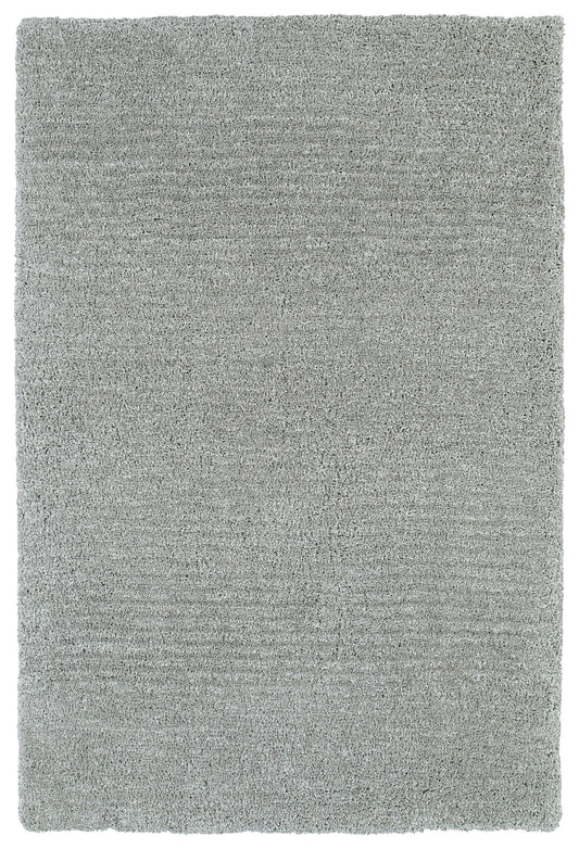 Kaleen Cotton Bloom Collection Light Grey Area Rug 8' x 10'