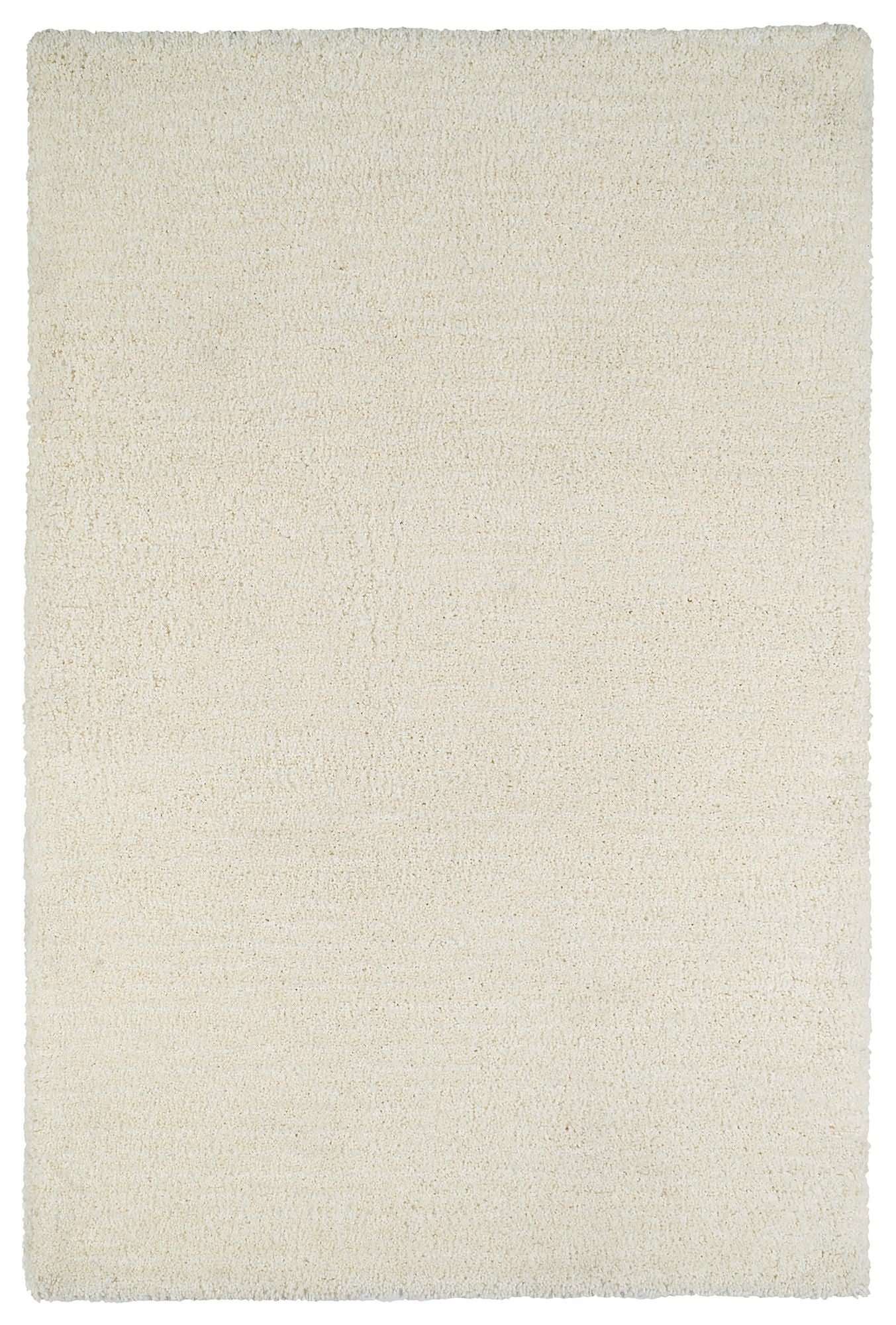 Kaleen Cotton Bloom Collection  White Area Rug 9' x 12'