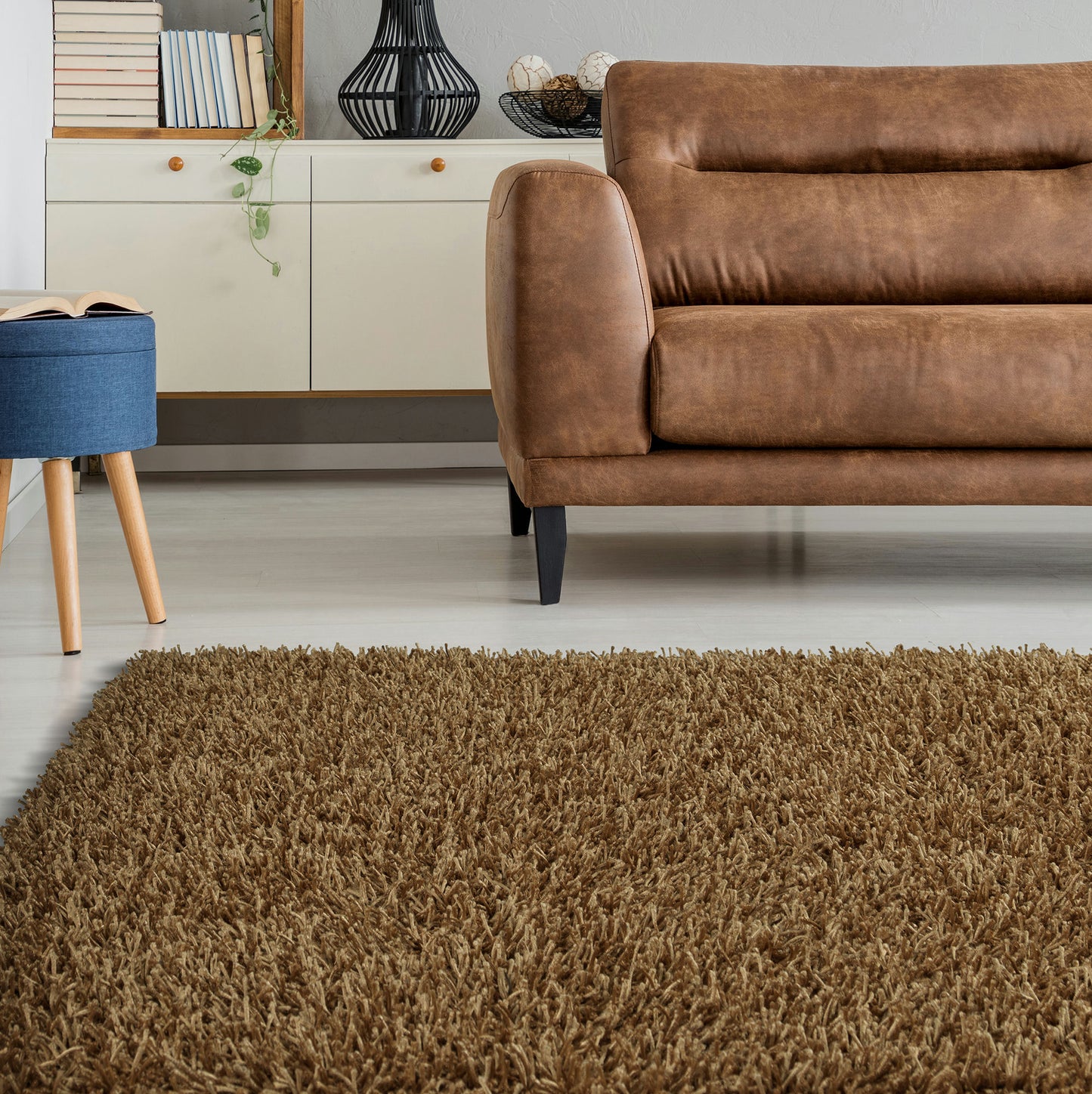 Kaleen Curtsi Collection Light Beige Area Rug 7'6 x 9'