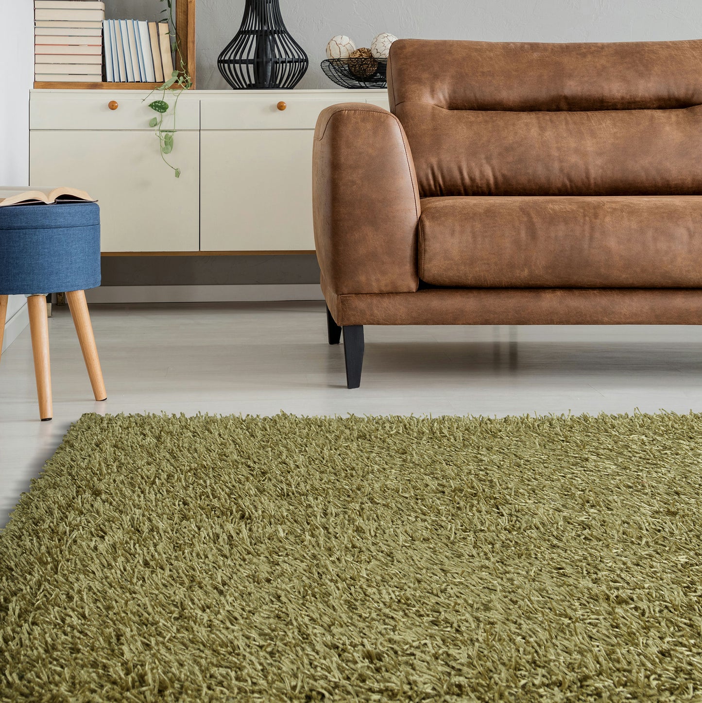 Kaleen Curtsi Collection Light Willow Area Rug 7'6 x 9'