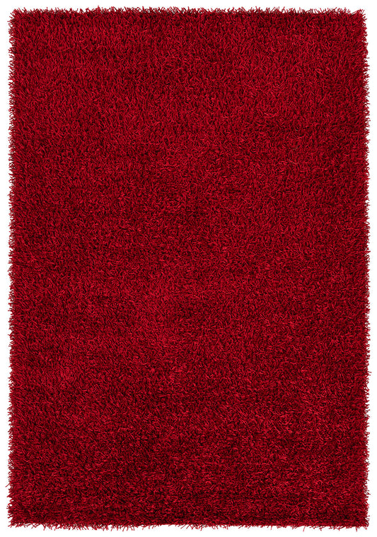 Kaleen Curtsi Collection Dark Red Area Rug 8' x 10'