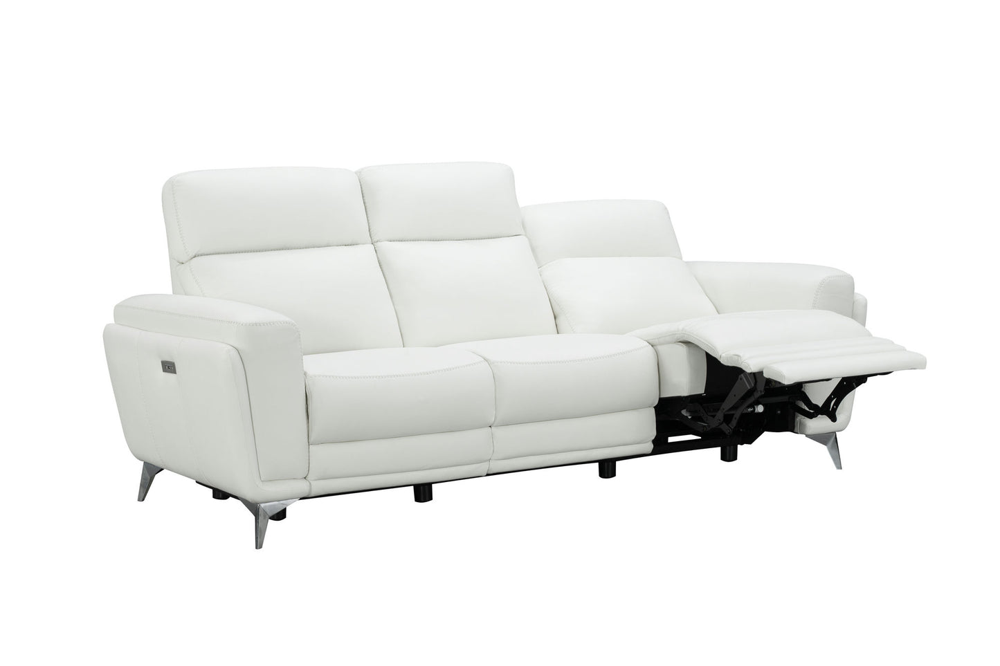 39PH-3082 Cameron Power Reclining Sofa, Enzo Winter White