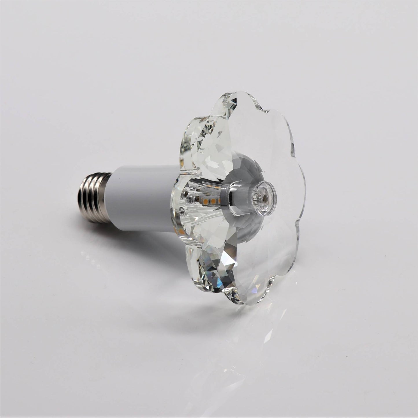 Jasper Crystal Led Light Bulb - Flower