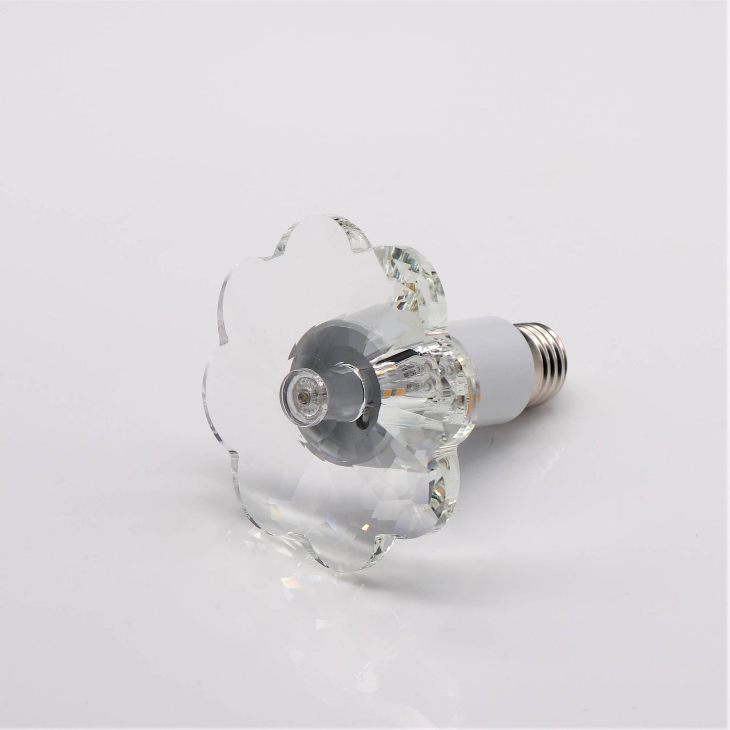 Jasper Crystal Led Light Bulb - Flower