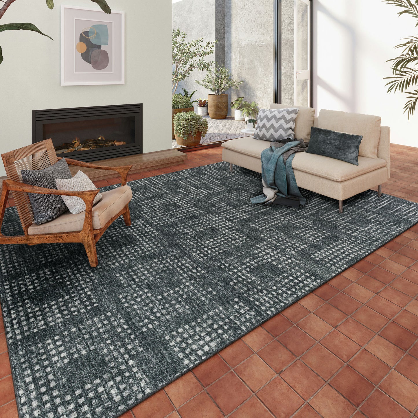 Delano DA1 Midnight 10' x 14' Rug